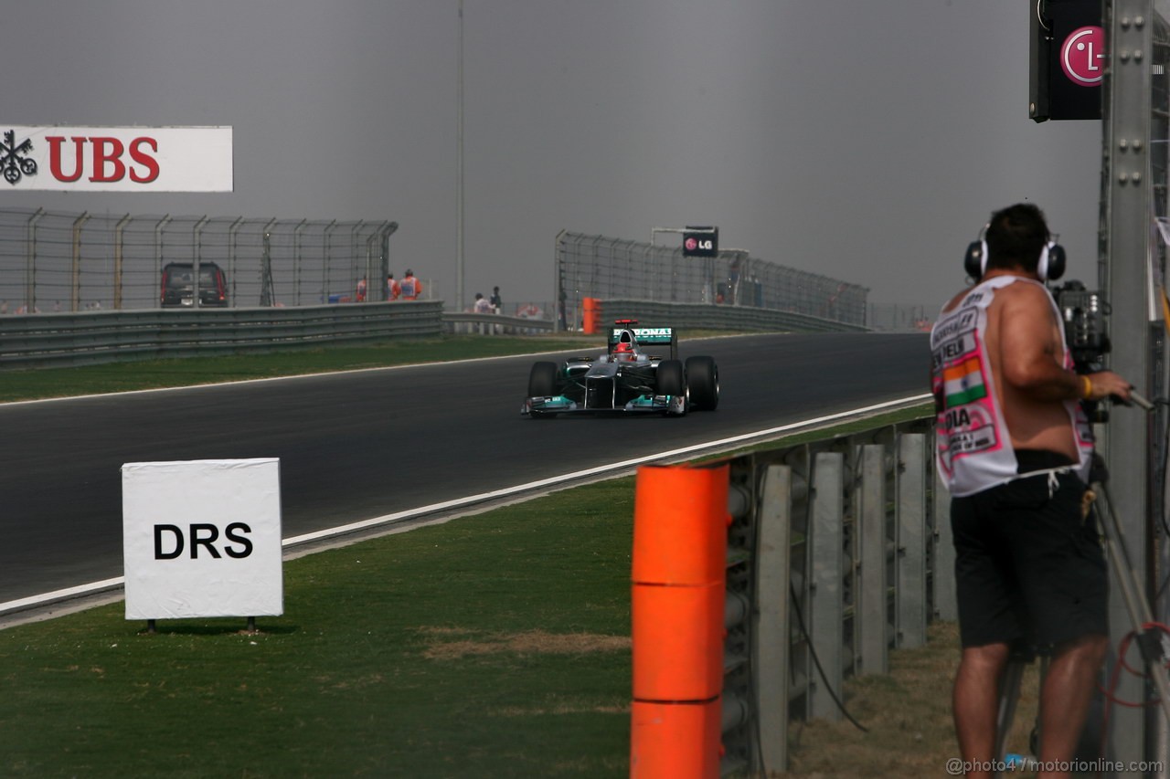 GP INDIA, Michael Schumacher (GER), Mercedes GP Petronas F1 Team