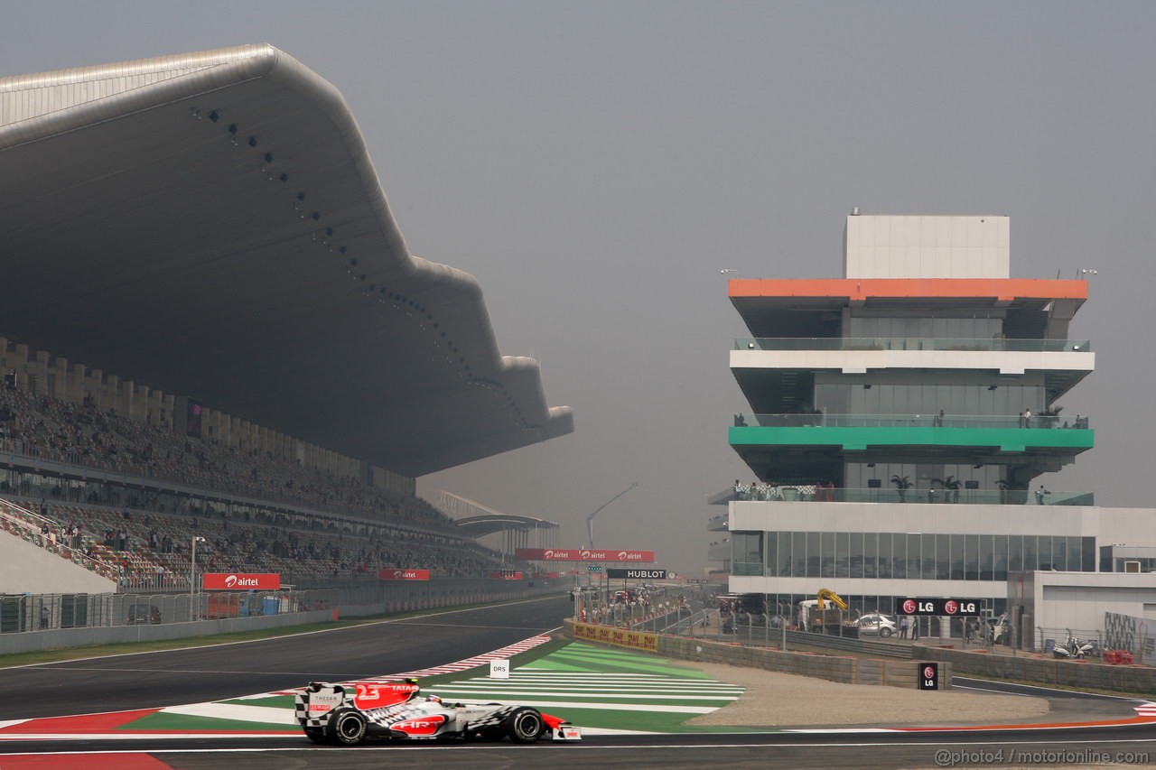 GP INDIA, Daniel Ricciardo (AUS) HRT 