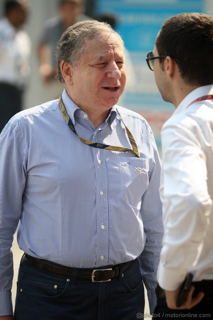 GP INDIA, Jean Todt (FRA), President FIA