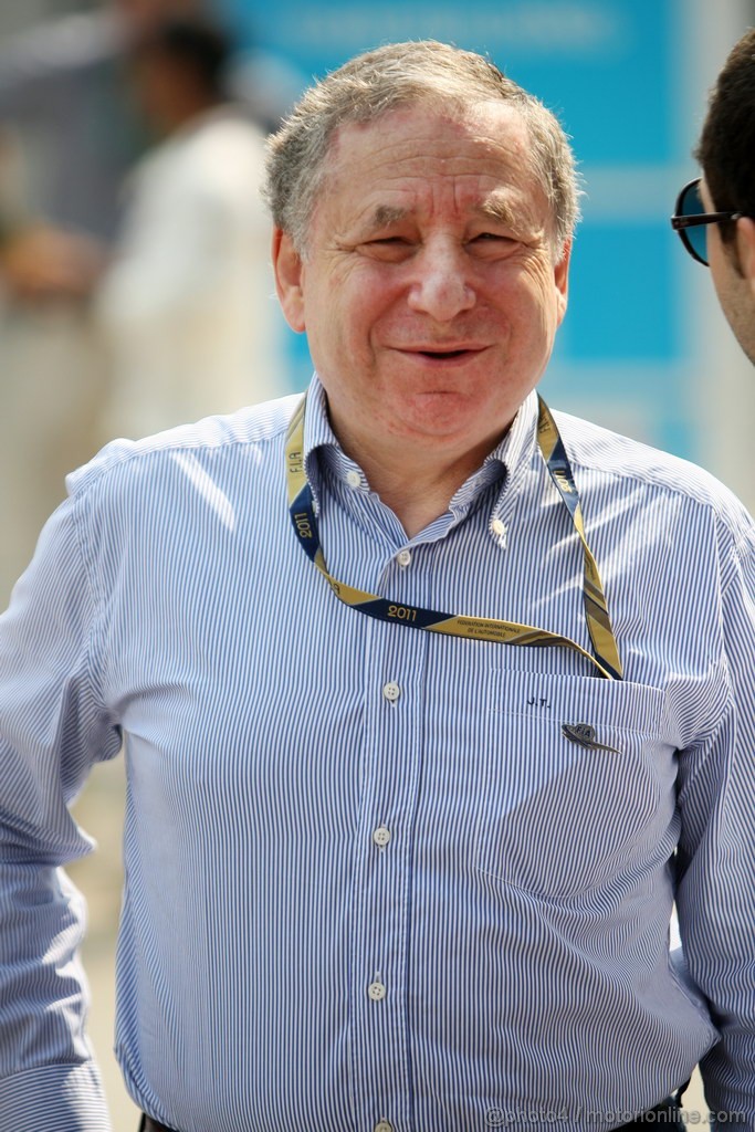 GP INDIA, Jean Todt (FRA), President FIA