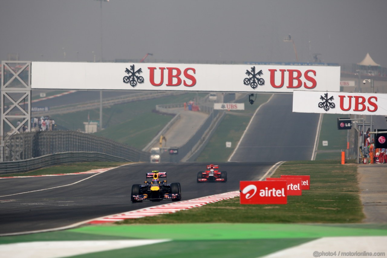 GP INDIA, Mark Webber (AUS), Red Bull Racing