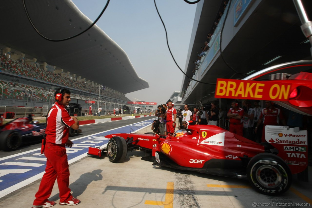 GP INDIA, Fernando Alonso (ESP), Ferrari 