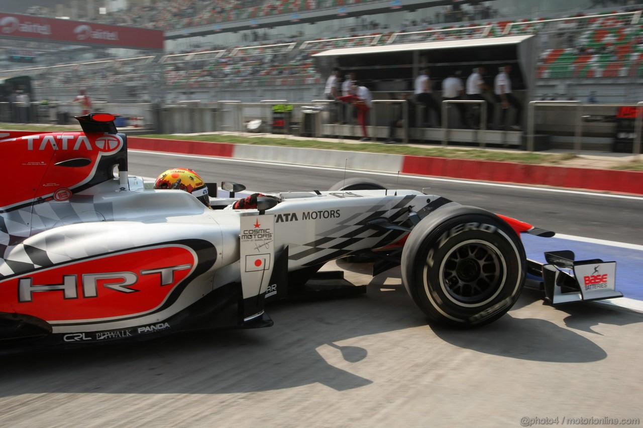 GP INDIA, Narain Karthikeyan (IND), HRT Formula One Team