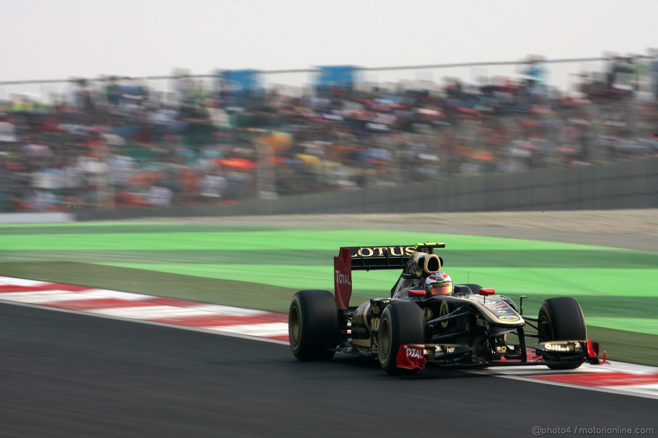 GP INDIA, Vitaly Petrov (RUS), Lotus Renault GP 