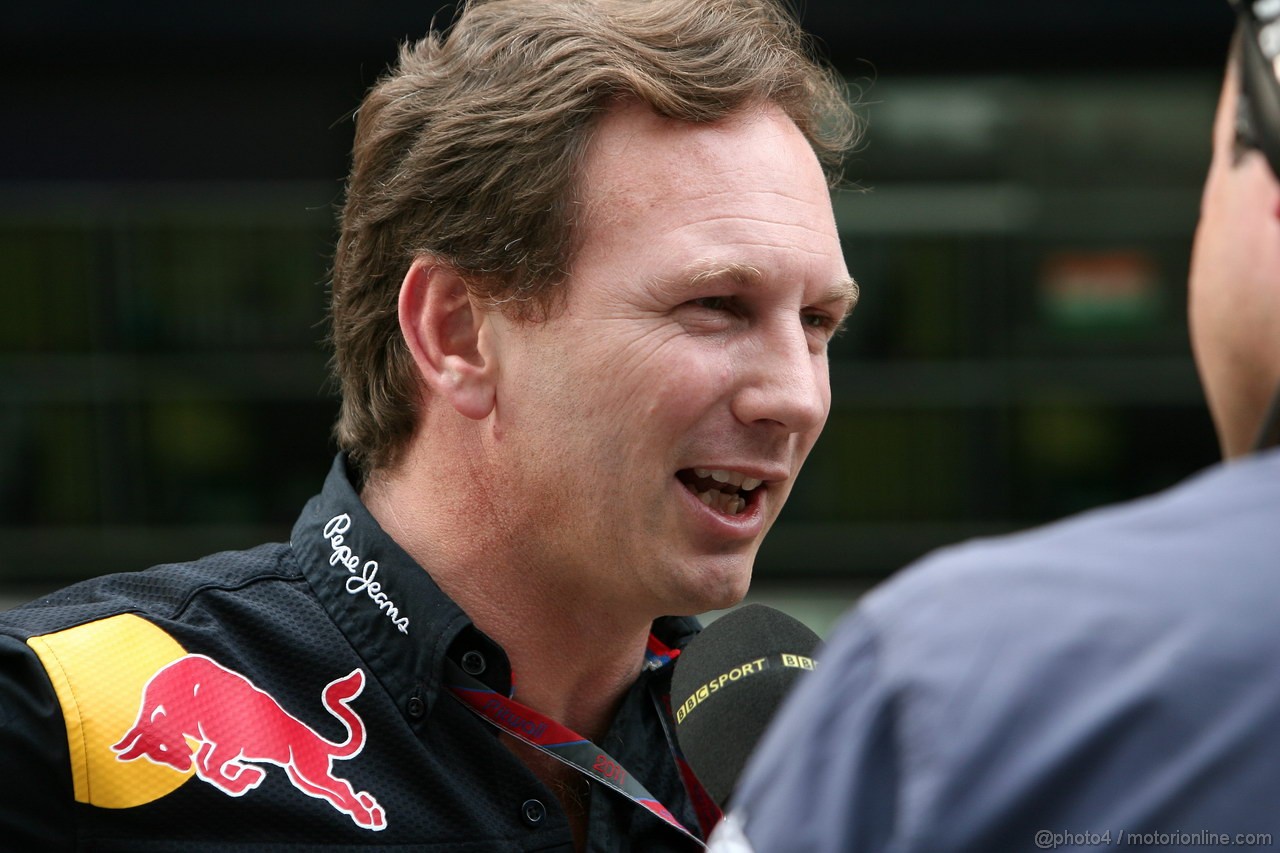 GP INDIA, Christian Horner (GBR), Red Bull Racing, Sporting Director 