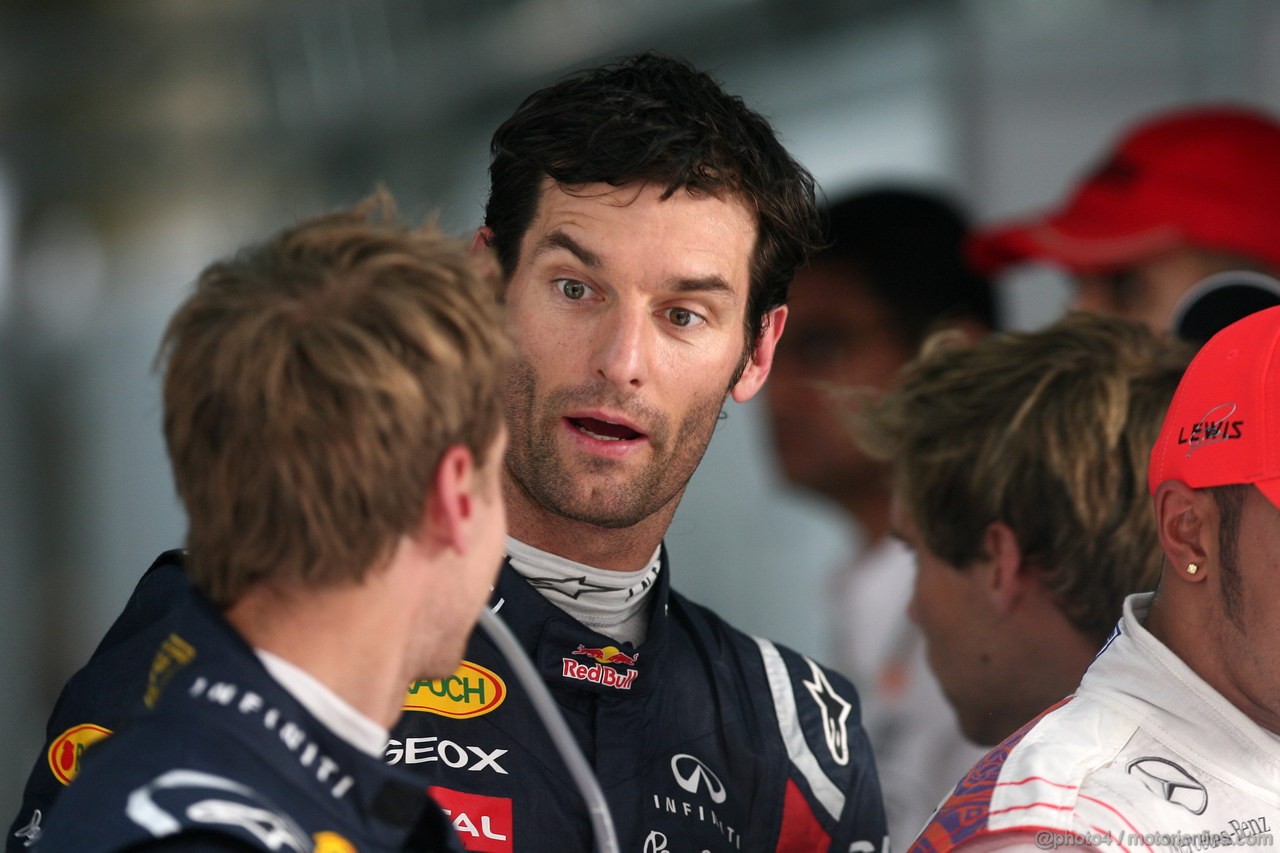 GP INDIA, Qualifiche - Mark Webber (AUS), Red Bull Racing 