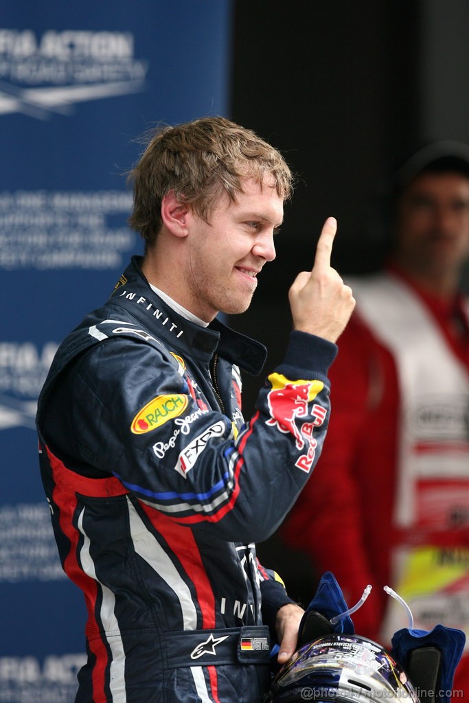 GP INDIA, Qualifiche - Sebastian Vettel (GER), Red Bull Racing 