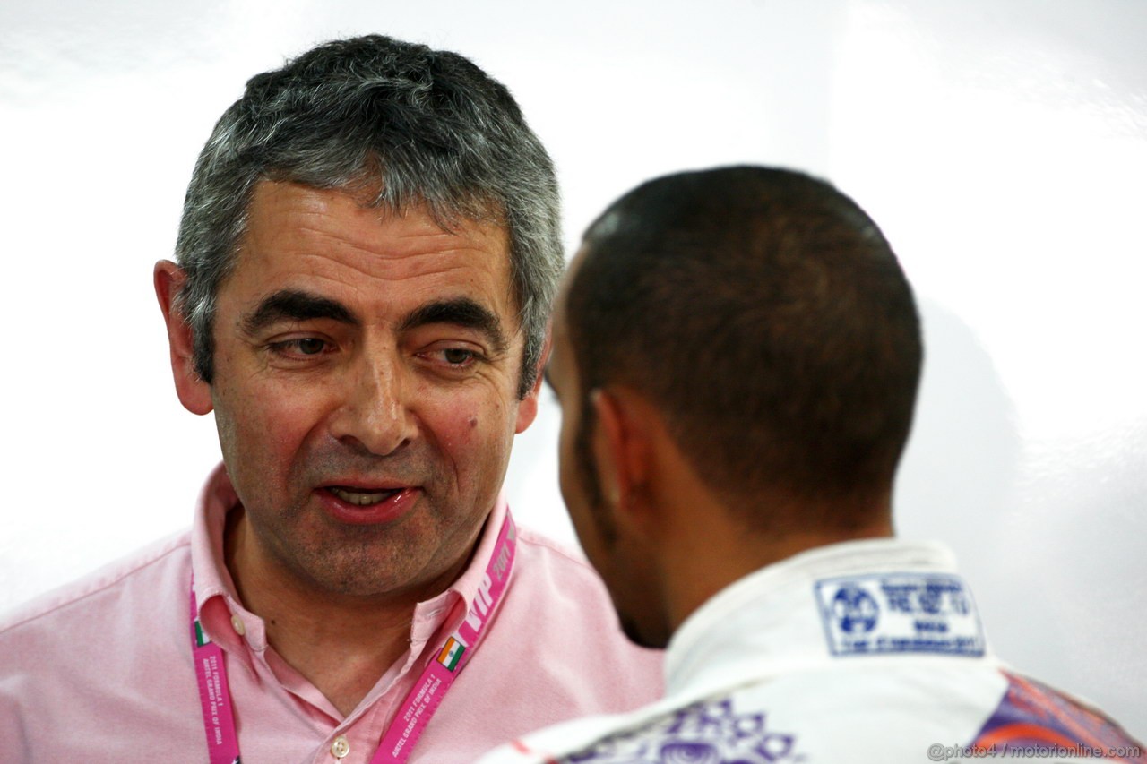 GP INDIA, British actor Rowan Atkinson