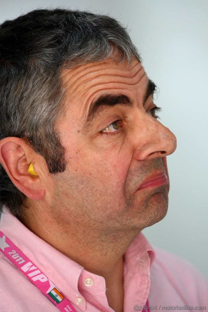 GP INDIA, British actor Rowan Atkinson