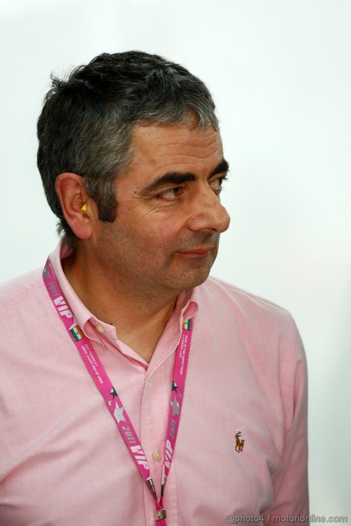 GP INDIA, British actor Rowan Atkinson