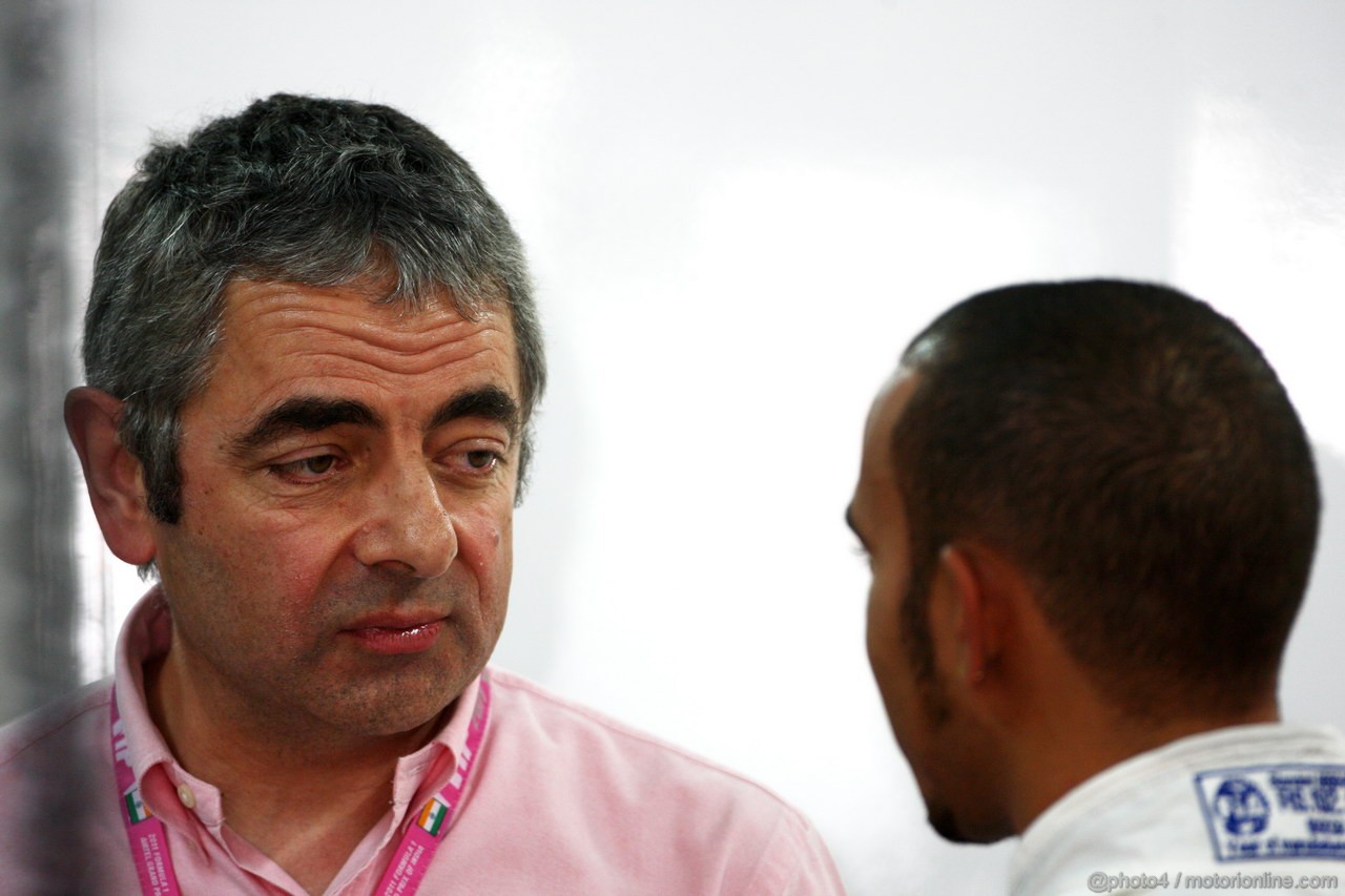 GP INDIA, British actor Rowan Atkinson