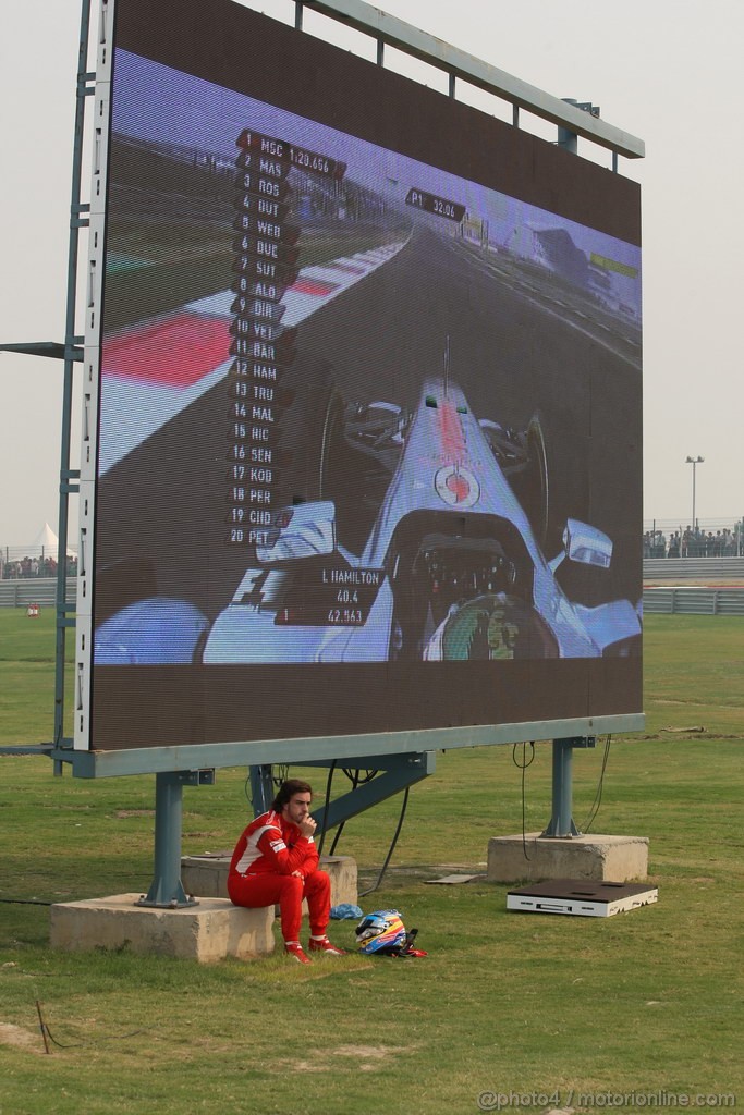 GP INDIA, Fernando Alonso (ESP), Ferrari 
