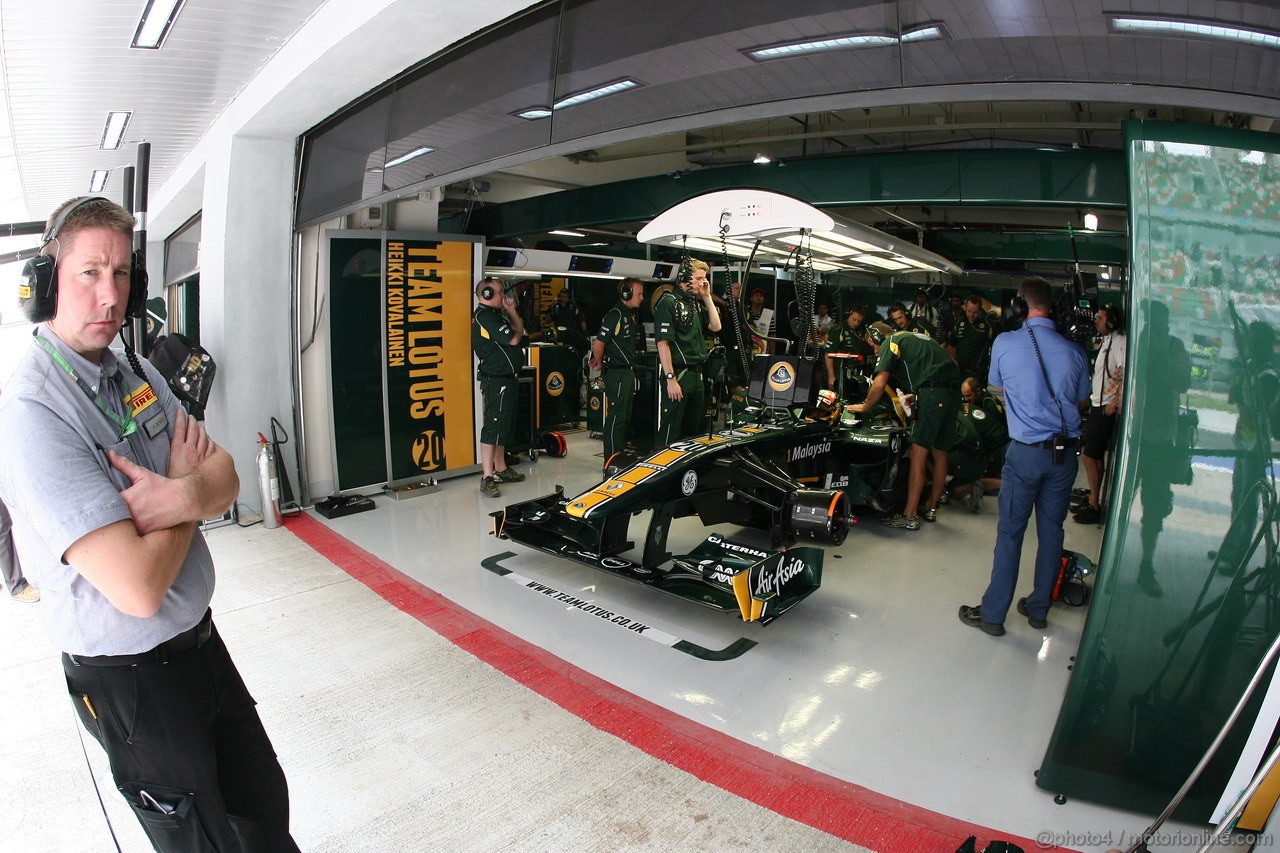 GP INDIA, Heikki Kovalainen (FIN), Team Lotus