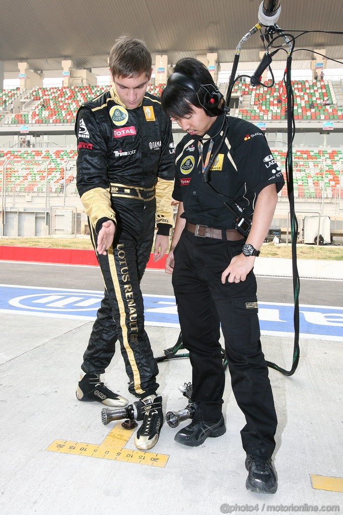 GP INDIA, Vitaly Petrov (RUS), Lotus Renault GP 
