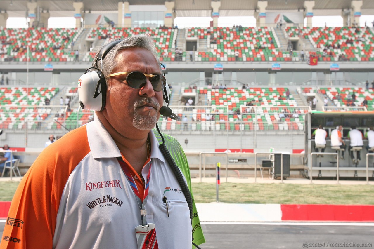 GP INDIA, Vijay Mallya (IND) Force India F1 Team Owner