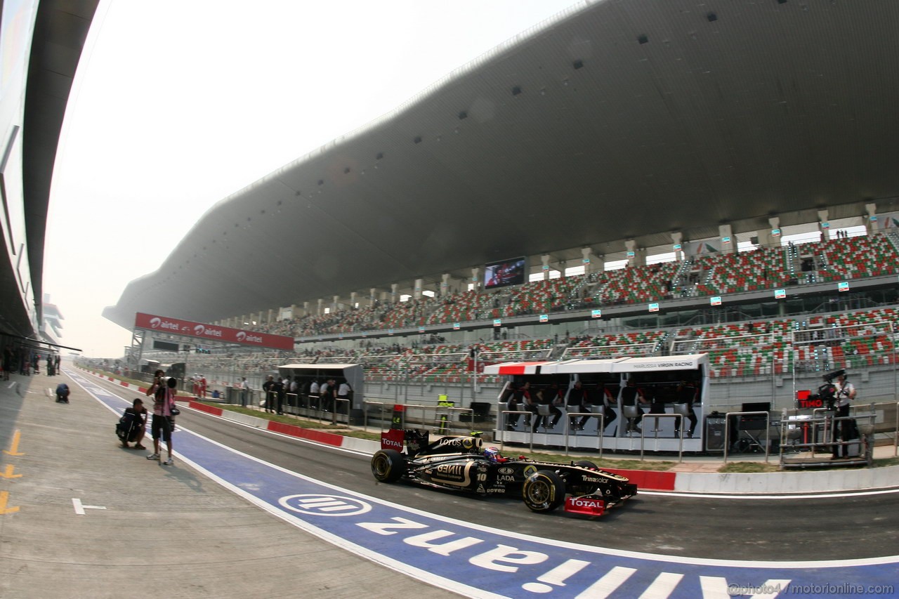 GP INDIA, Vitaly Petrov (RUS), Lotus Renault GP 