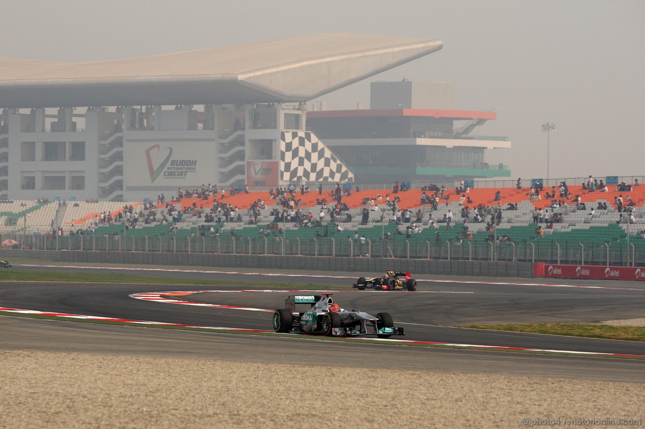 GP INDIA, Michael Schumacher (GER), Mercedes GP Petronas F1 Team 