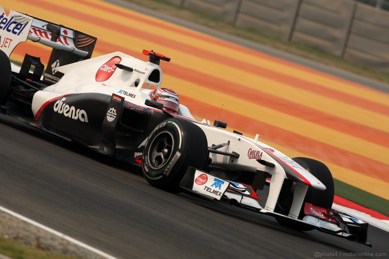 GP INDIA, Kamui Kobayashi (JAP), Sauber F1 Team