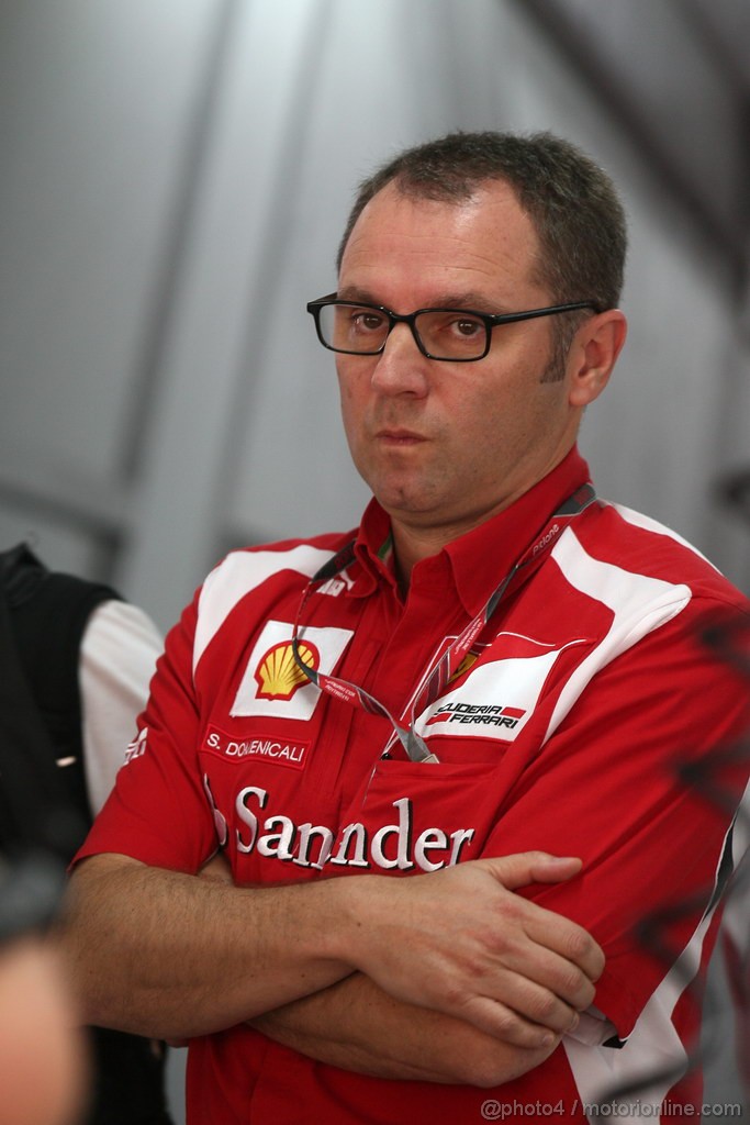 GP INDIA, Stefano Domenicali (ITA) Ferrari General Director 