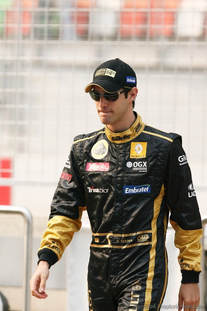 GP INDIA, Bruno Senna (BRA), Lotus Renault GP