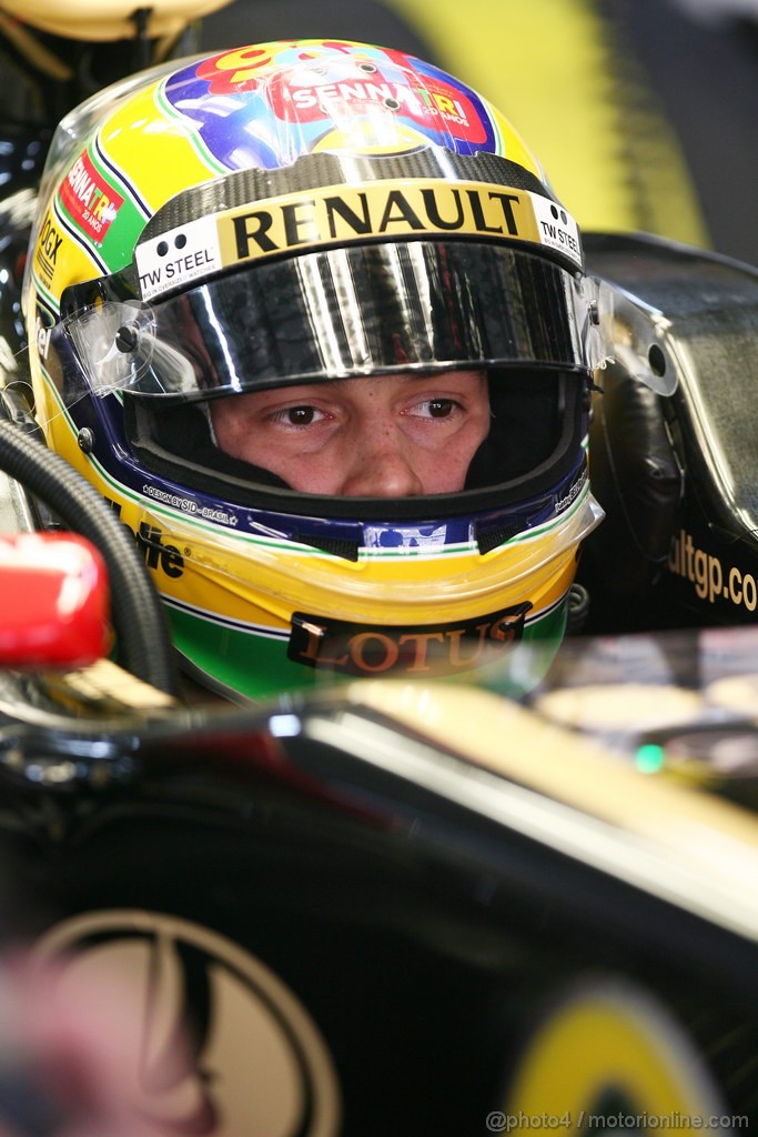GP INDIA, Bruno Senna (BRA), Lotus Renault GP