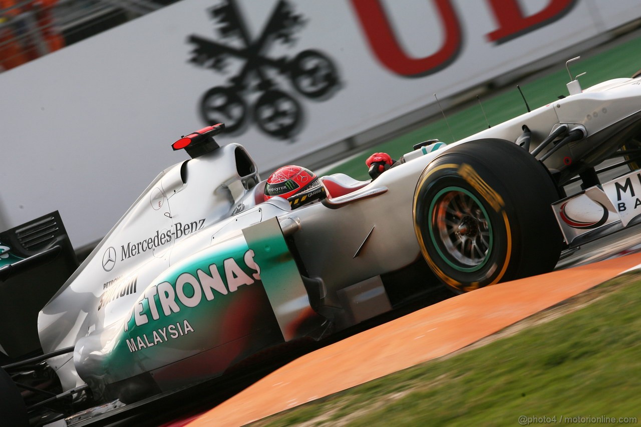 GP INDIA, Michael Schumacher (GER), Mercedes GP Petronas F1 Team 