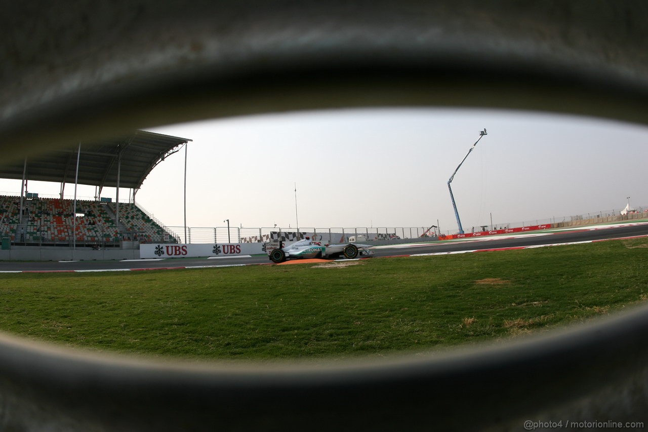 GP INDIA, Michael Schumacher (GER), Mercedes GP Petronas F1 Team 