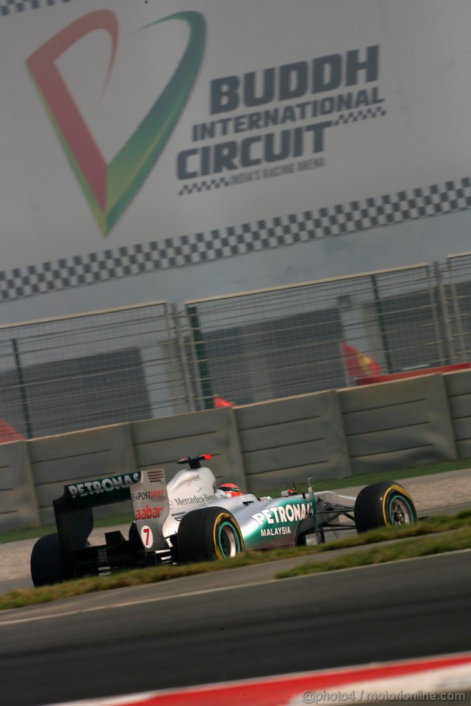 GP INDIA, Michael Schumacher (GER), Mercedes GP Petronas F1 Team 