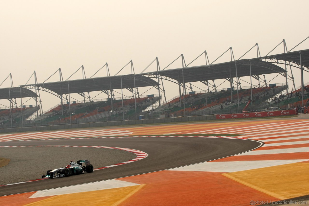 GP INDIA, Michael Schumacher (GER), Mercedes GP Petronas F1 Team 