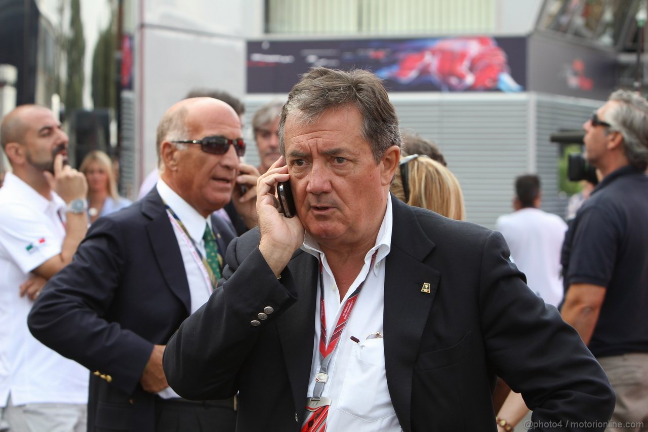 GP ITALIA, 11.09.2011- Giancarlo Minardi (ITA), ACI