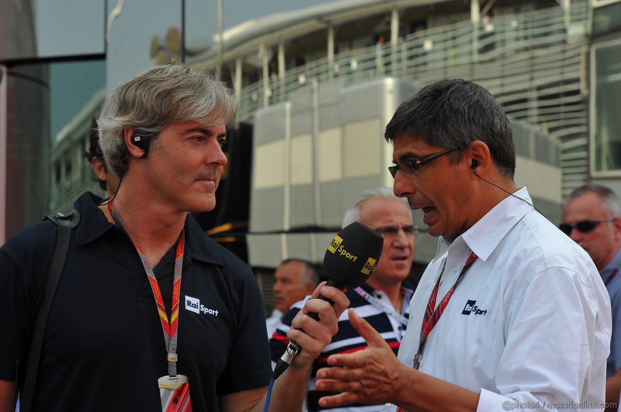 GP ITALIA, 11.09.2011- Giancarlo Bruno (ITA), Rai