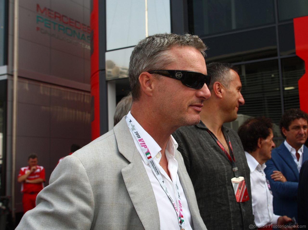 GP ITALIA, 11.09.2011- Eddie Irvine (GBR), Ex F1 driver