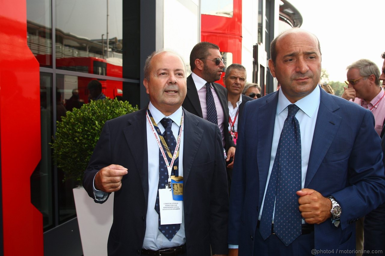 GP ITALIA, 11.09.2011- Enrico Gelpi (ITA), President ACI