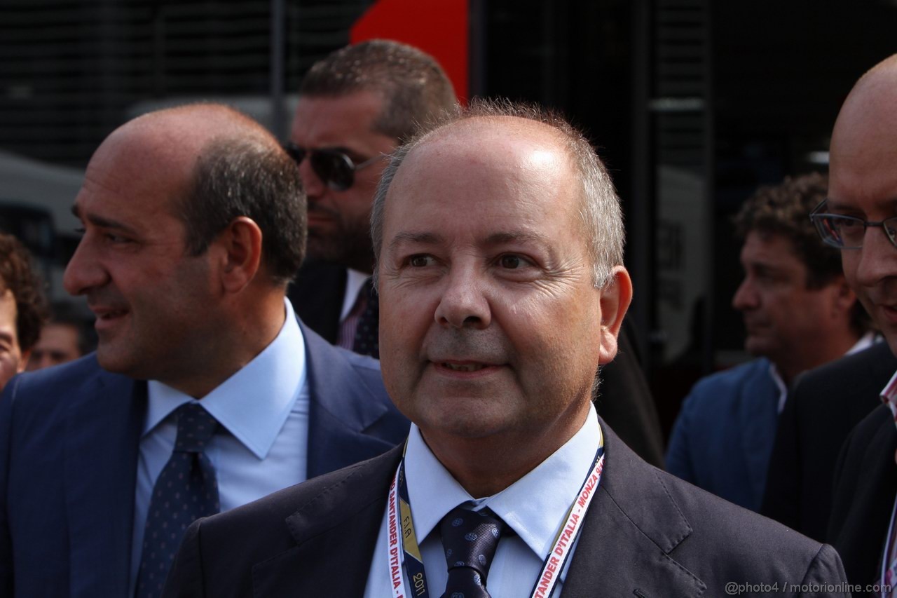 GP ITALIA, 11.09.2011- Enrico Gelpi (ITA), ACI President