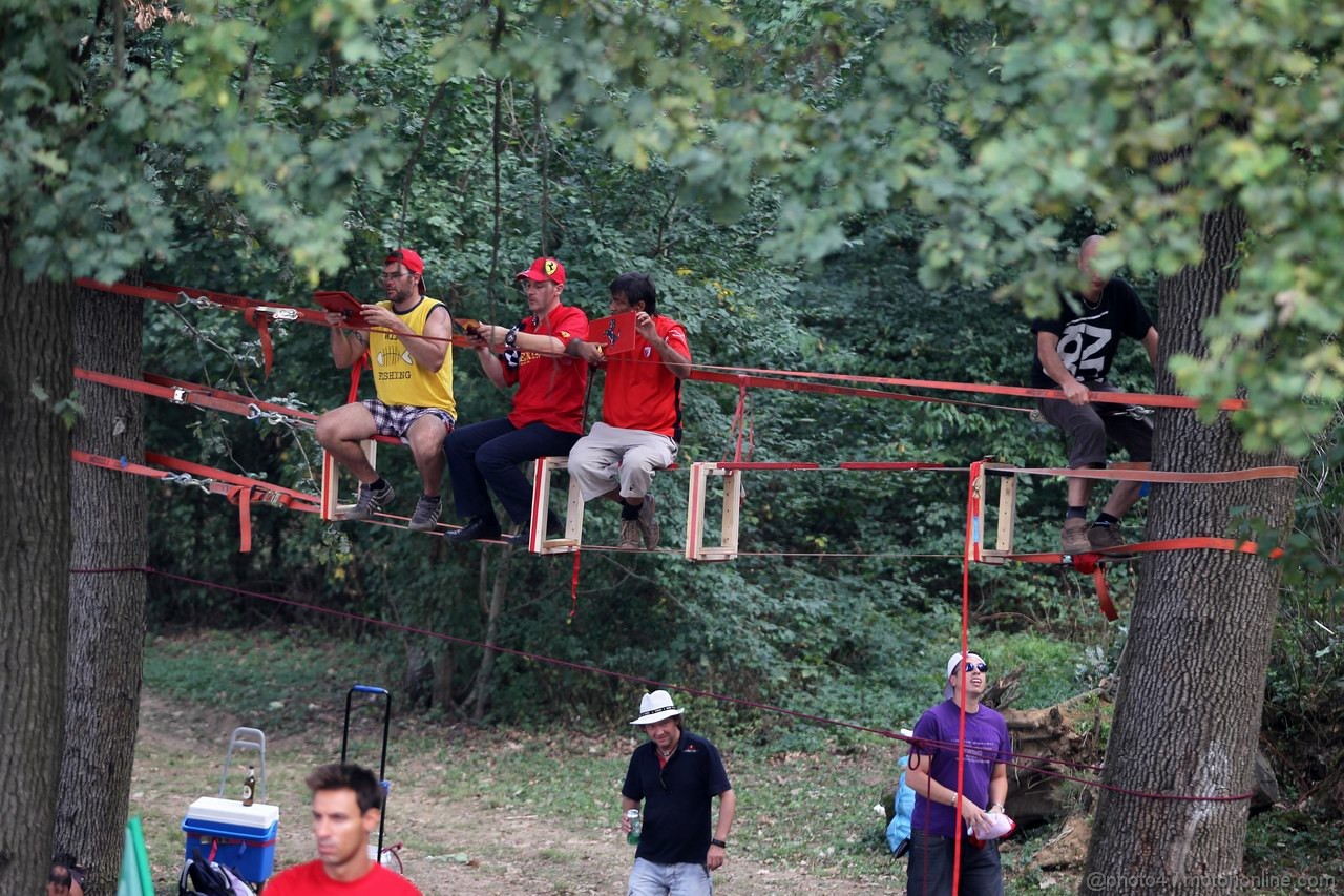 GP ITALIA, 11.09.2011- Fans