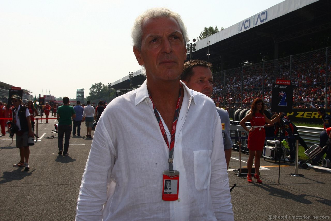 GP ITALIA, 11.09.2011- Gara, Marco Tronchetti Provera (ITA), Pirelli's President 
