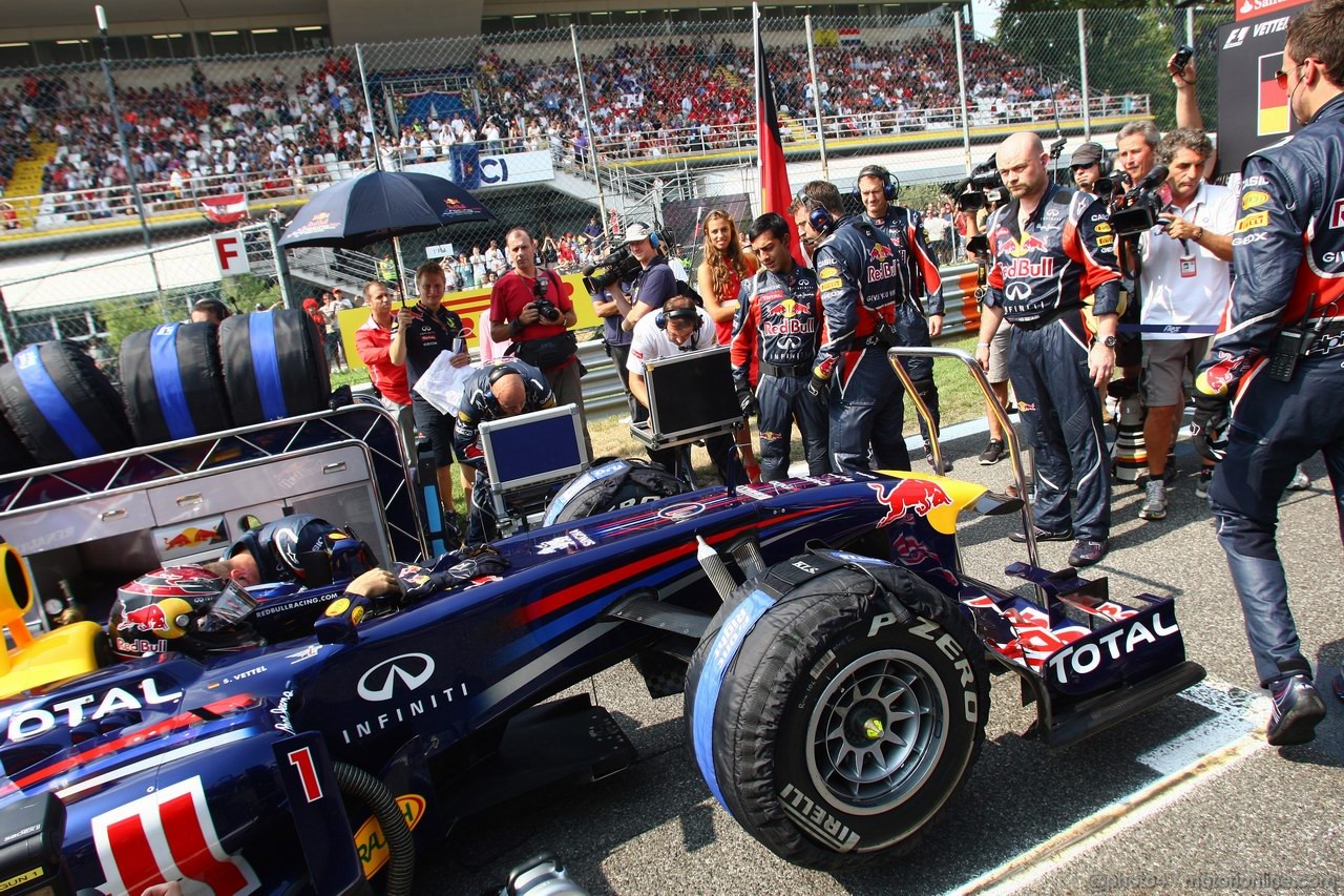 GP ITALIA, 11.09.2011- Gara, Sebastian Vettel (GER), Red Bull Racing, RB7 
