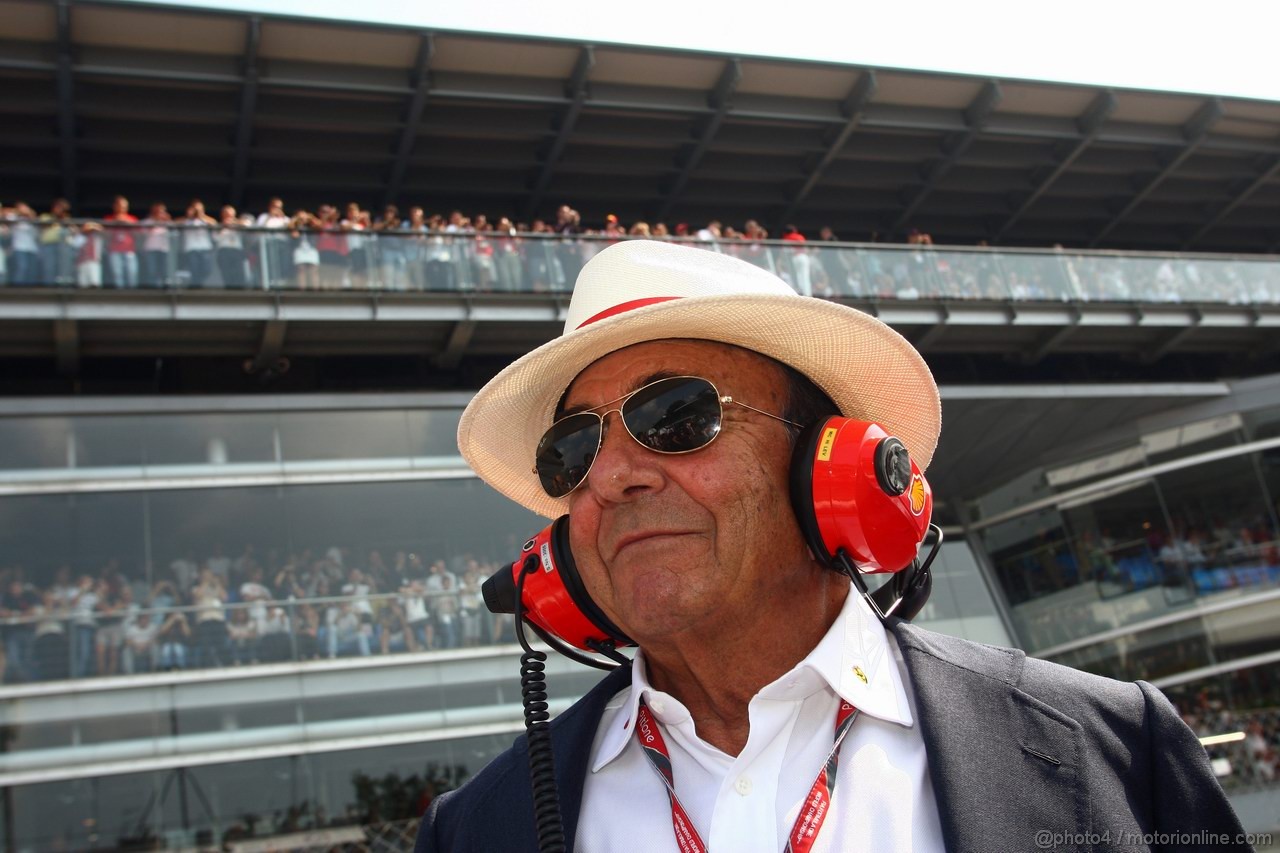 GP ITALIA, 11.09.2011- Gara, Emilio Botin (ESP), Santander Bank President 
