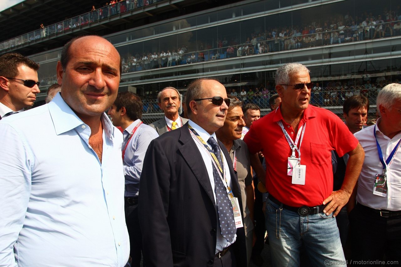 GP ITALIA, 11.09.2011- Gara, Enrico Gelpi (ITA), ACI President