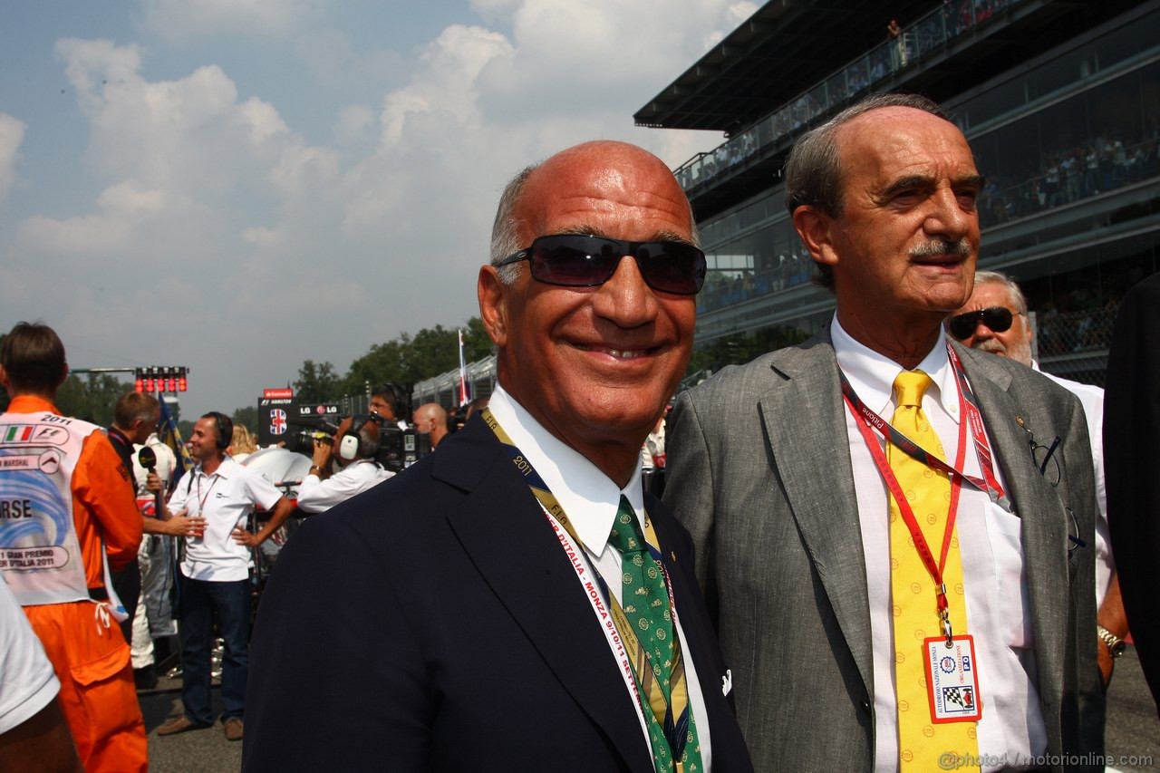 GP ITALIA, 11.09.2011- Gara, Dr. Angelo Sticchi Damiani (ITA) Aci Csai President 