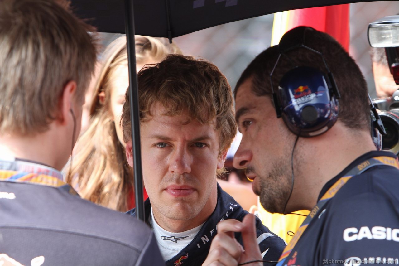 GP ITALIA, 11.09.2011- Gara, Sebastian Vettel (GER), Red Bull Racing, RB7