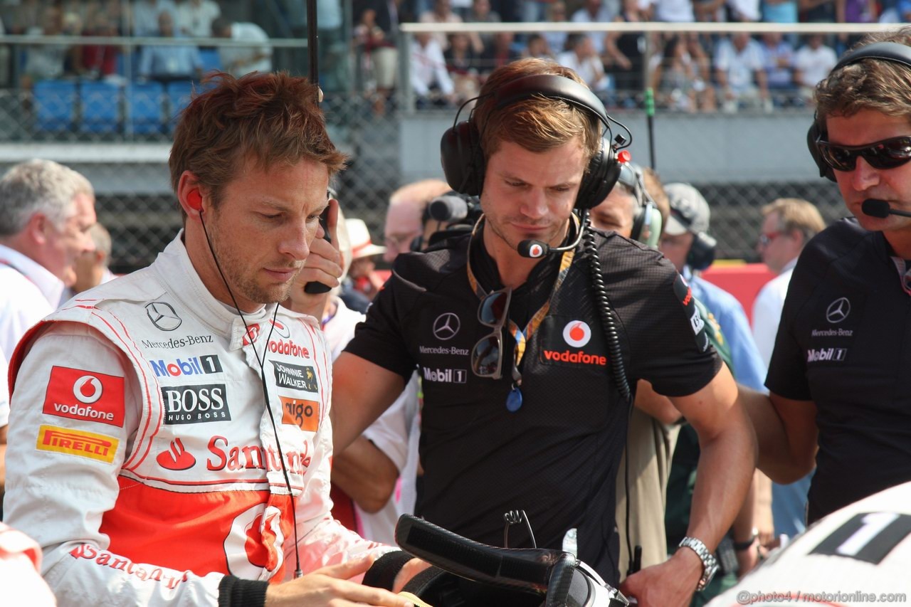 GP ITALIA, 11.09.2011- Gara, Jenson Button (GBR), McLaren  Mercedes, MP4-26 