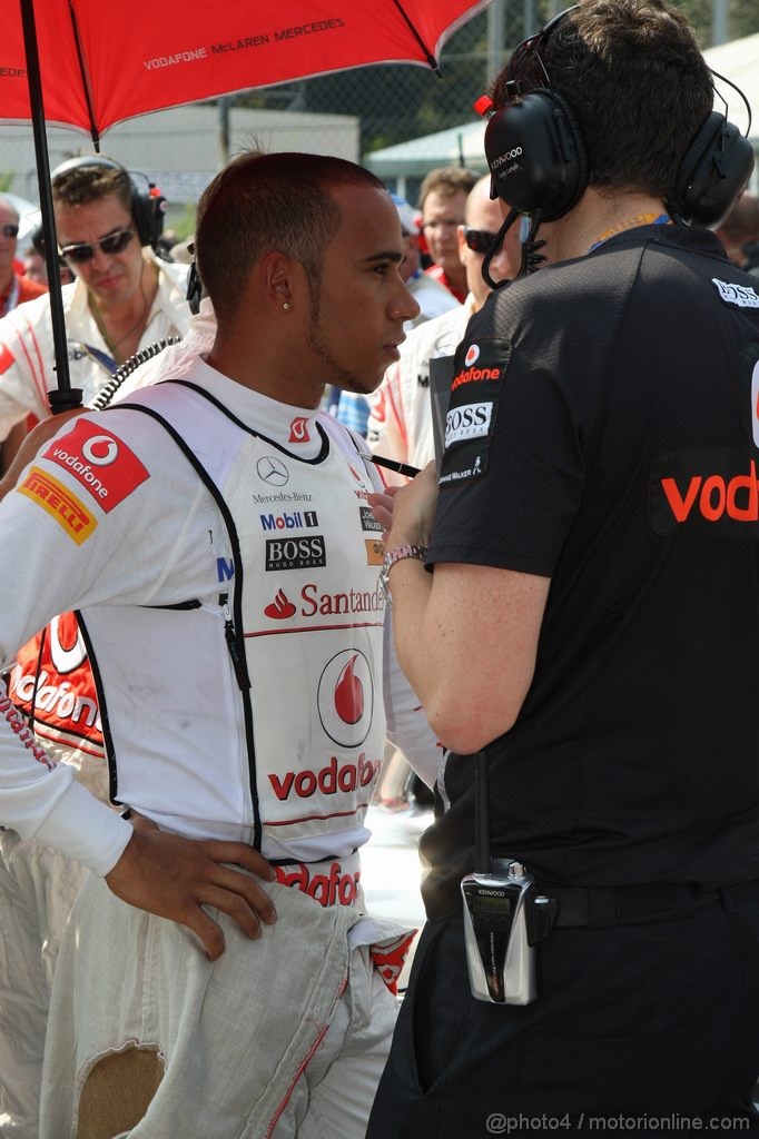 GP ITALIA, 11.09.2011- Gara, Lewis Hamilton (GBR), McLaren Mercedes, MP4-26