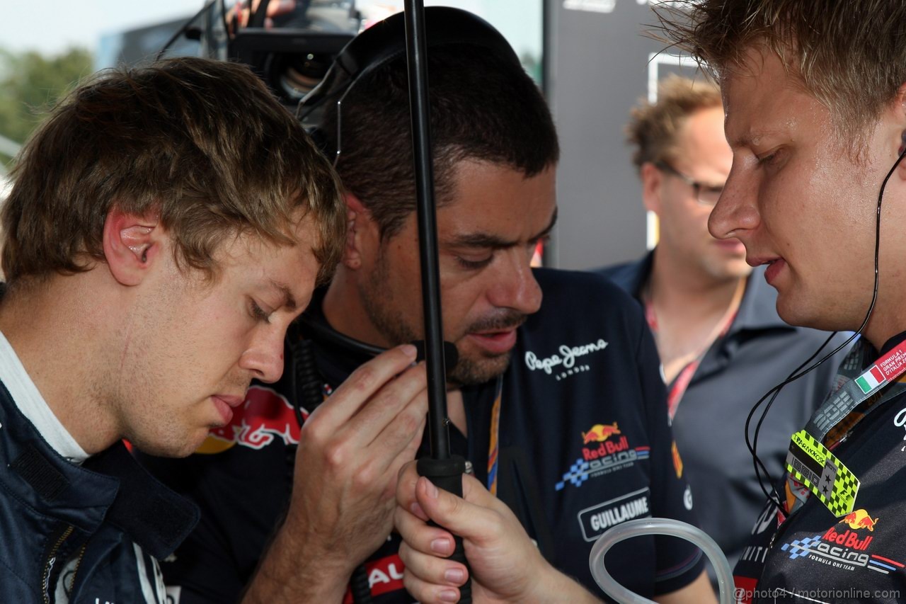 GP ITALIA, 11.09.2011- Gara, Sebastian Vettel (GER), Red Bull Racing, RB7