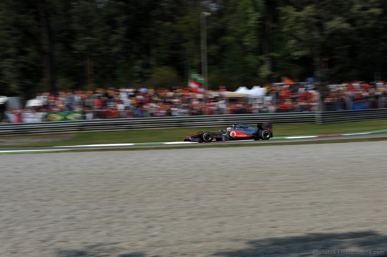 GP ITALIA, 11.09.2011- Gara, Jenson Button (GBR), McLaren  Mercedes, MP4-26 