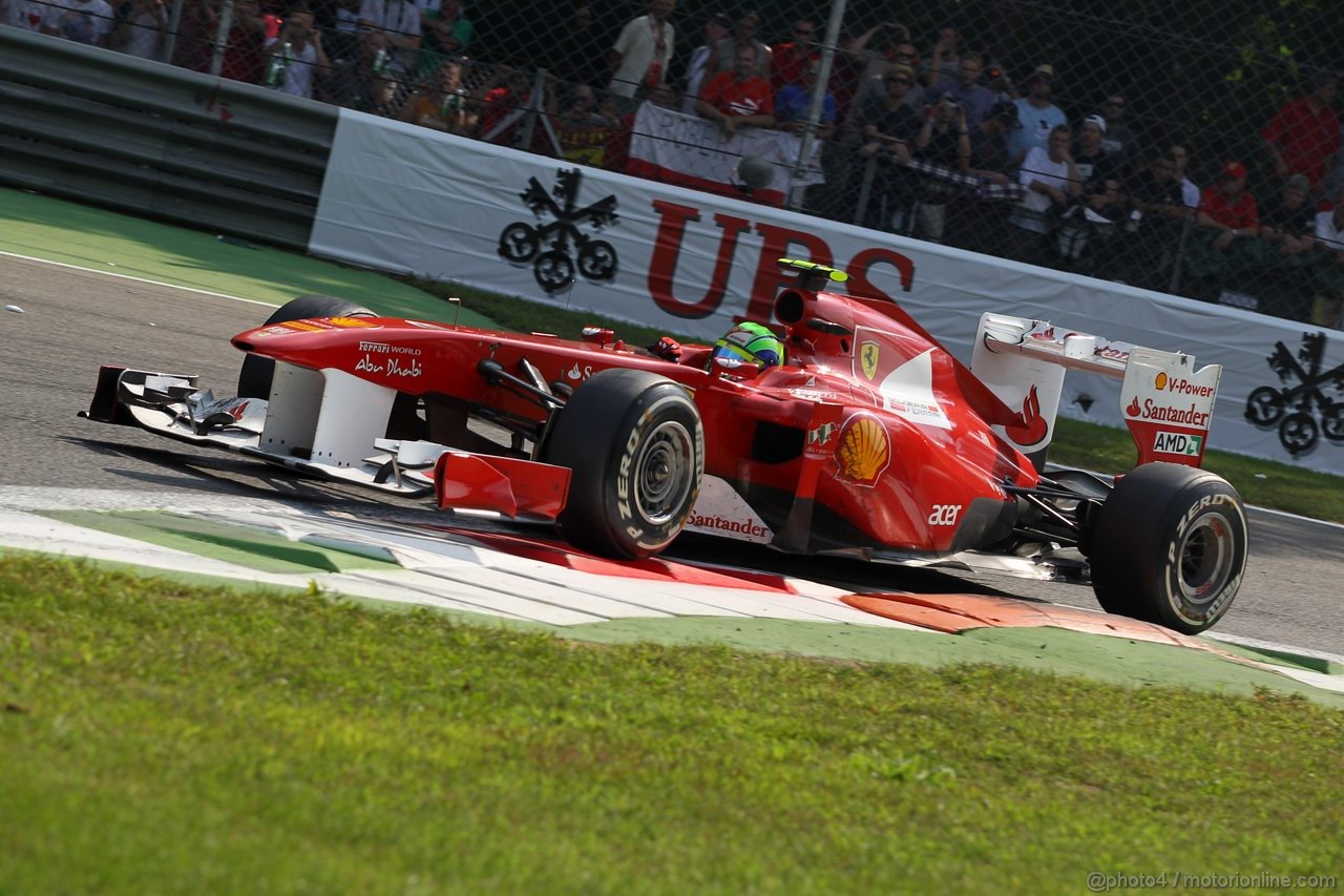 GP ITALIA, 11.09.2011- Gara, Felipe Massa (BRA), Ferrari, F-150 Italia 
