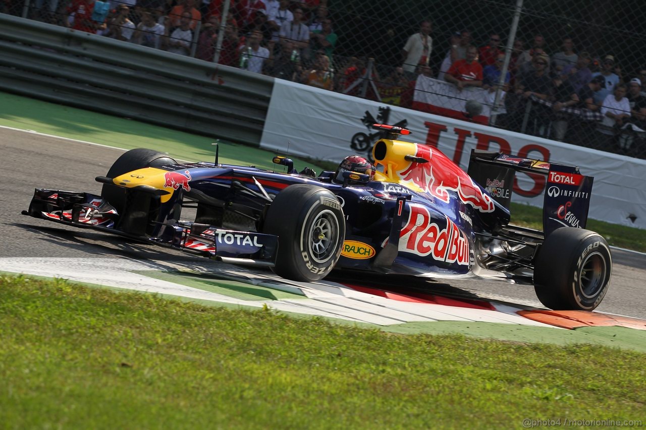 GP ITALIA, 11.09.2011- Gara, Sebastian Vettel (GER), Red Bull Racing, RB7 