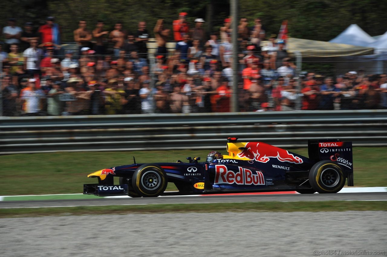 GP ITALIA, 11.09.2011- Gara, Sebastian Vettel (GER), Red Bull Racing, RB7