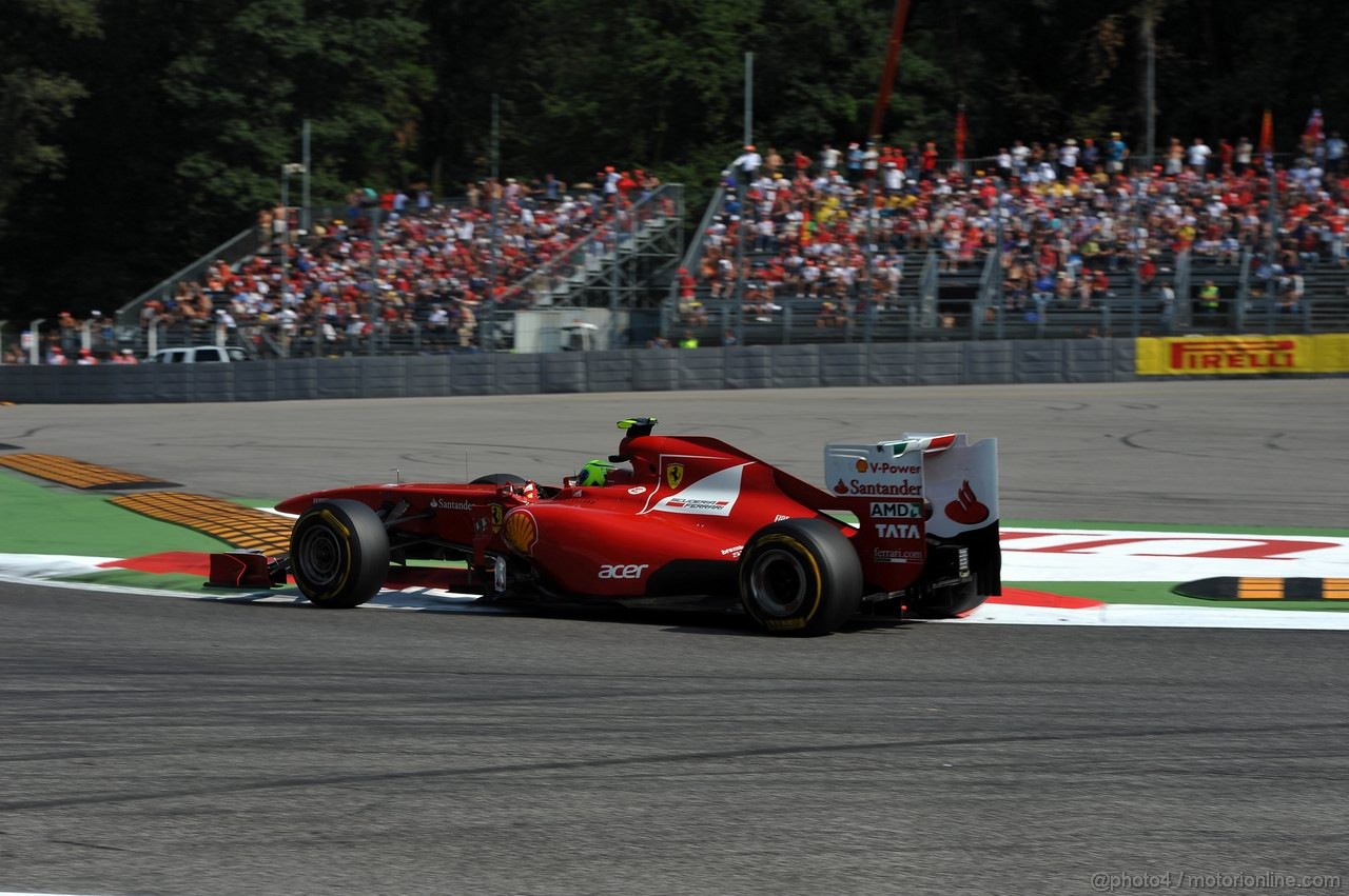 GP ITALIA, 11.09.2011- Gara, Felipe Massa (BRA), Ferrari, F-150 Italia 