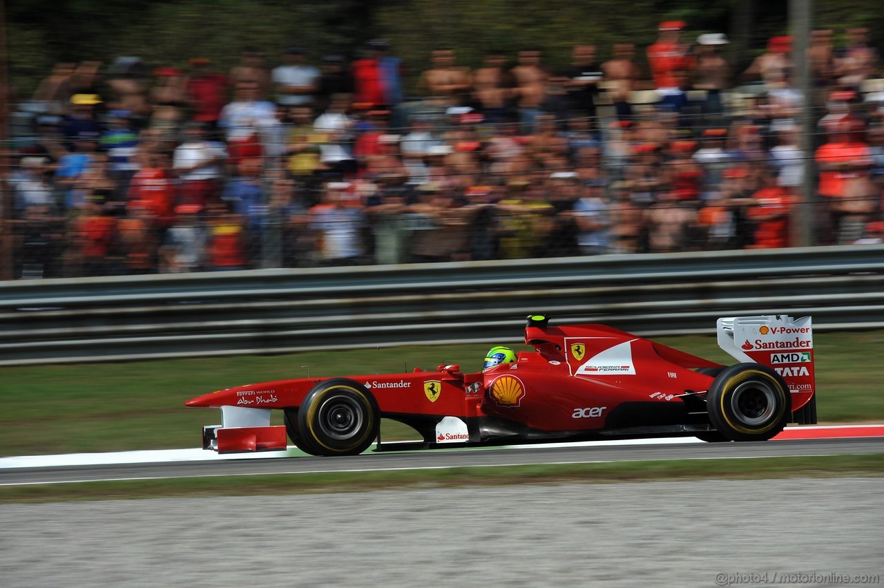 GP ITALIA, 11.09.2011- Gara, Felipe Massa (BRA), Ferrari, F-150 Italia 